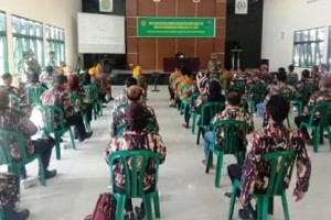Kodim Kuningan Gelar Komsos Dengan Keluarga Besar TNI